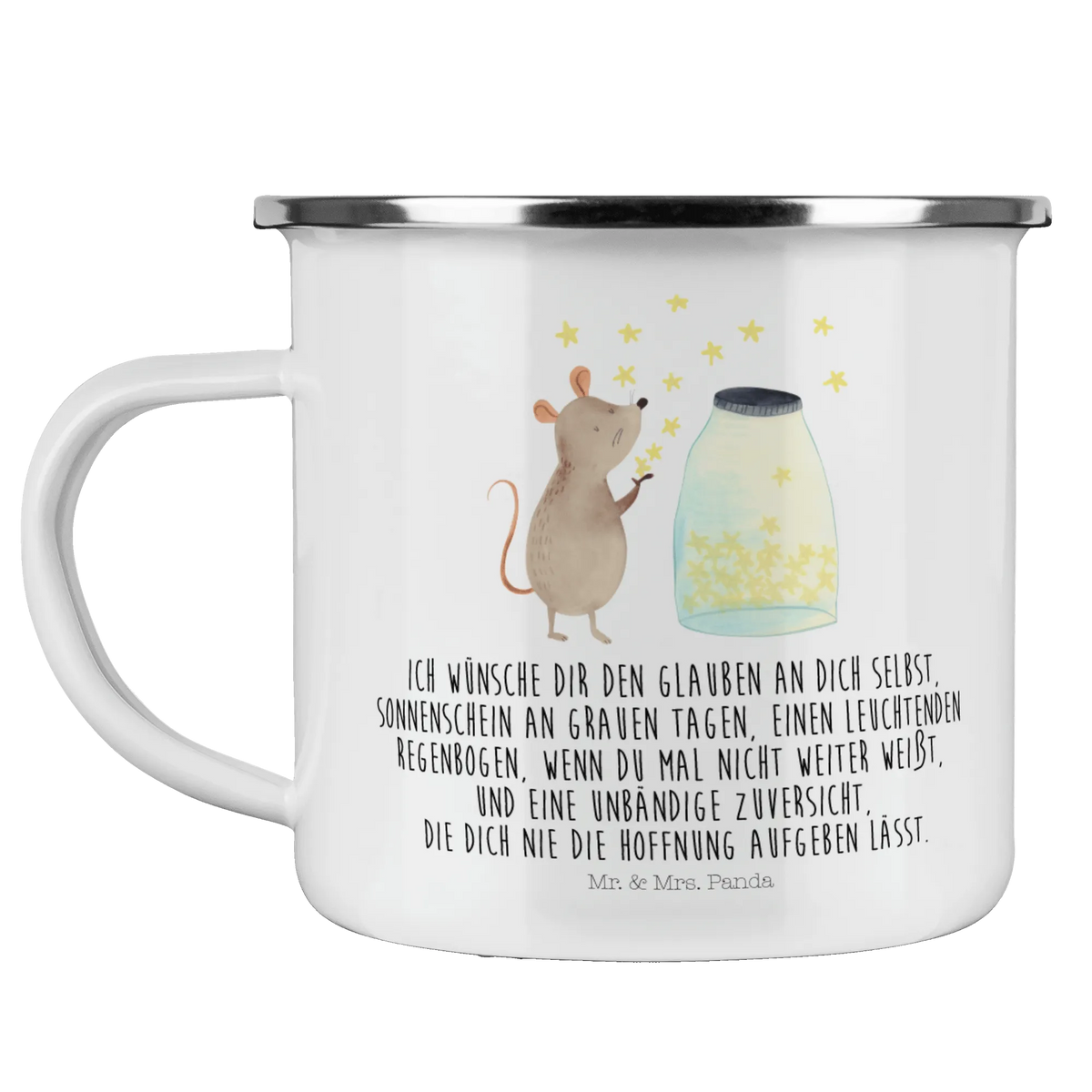 Camping Emaille Tasse Maus Sterne emaillebecher, Teetasse, Teebecher, metallbecher, Emailletasse, Motivtasse, Campingtasse, Tasse Emaille, becher emaille, wanderbecher, Kaffeepott, Haferl, Blechtasse, Outdoor Tasse, wandertasse, Reisebecher, Outdoor Becher, Emaille Tasse, outdoortasse, Emaille Becher, Pott, Campingbecher, blechbecher, reisetasse, Lustige Sprüche, Tiere, Tiermotive, Gute Laune, Erstes Kind, Geburtstag, Hoffnung, Kind, Maus, Wunsch, Schwangerschaft, Taufgeschenk, Geburt, Sterne, Träume, Taufe, Kindergeburtstag