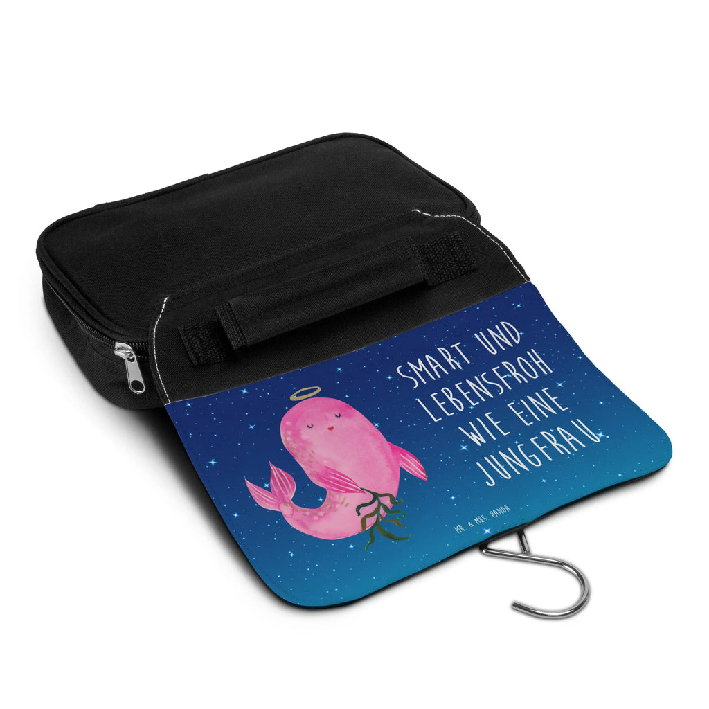 Wash bag Star sign Virgo Toilet bag, Gentlemen, Cosmetic bag, To hang up, Wash bag, Ladies, constellations, birthdays, astrology, zodiac, date of birth, month of birth, gift September, gift August, virgin, mermaid, birthday September, gift, virgin zodiac sign, birthday August