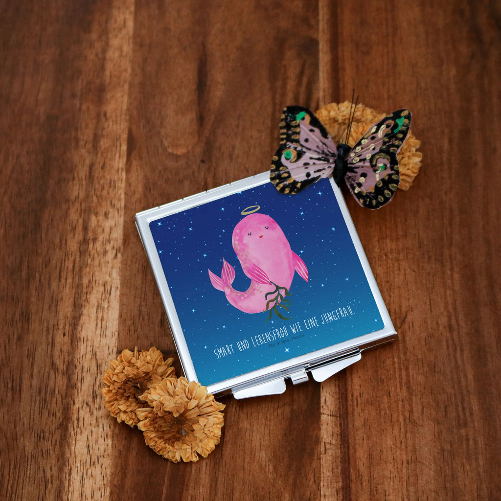 Handbag mirror Star sign Virgo Spiegel Für Make-Up Tasche, Tragbarer Spiegel, Handspiegel Geschenkidee, Mini Spiegel, Spiegel Für Handtasche, Schminkspiegel Kompakt, Spiegel Für Schminktasche, Klappbarer Taschenspiegel, Handtaschenspiegel, Handspiegel Für Damen, Kompaktspiegel, Handspiegel Mit Hülle, Runder Taschenspiegel, Deko Handspiegel, Taschenspiegel, Klappspiegel, Klappbarer Handspiegel, Design Taschenspiegel, Schminkspiegel To Go, Silber, Vintage Kompaktspiegel, Handspiegel Zum Mitnehmen, Spiegel Für Unterwegs, Quadratischer Handspiegel, Taschen-Kosmetikspiegel, Kosmetikspiegel Klein, Reise Spiegel, Sternzeichen, Tierkreiszeichen, Horoskop, Astrologie, Aszendent, Meerjungfrau, Geschenk, Jungfrau, Jungfer, Geburtstag August, Geburtstag September, Jungfrau Sternzeichen, Geschenk August, Geschenk September