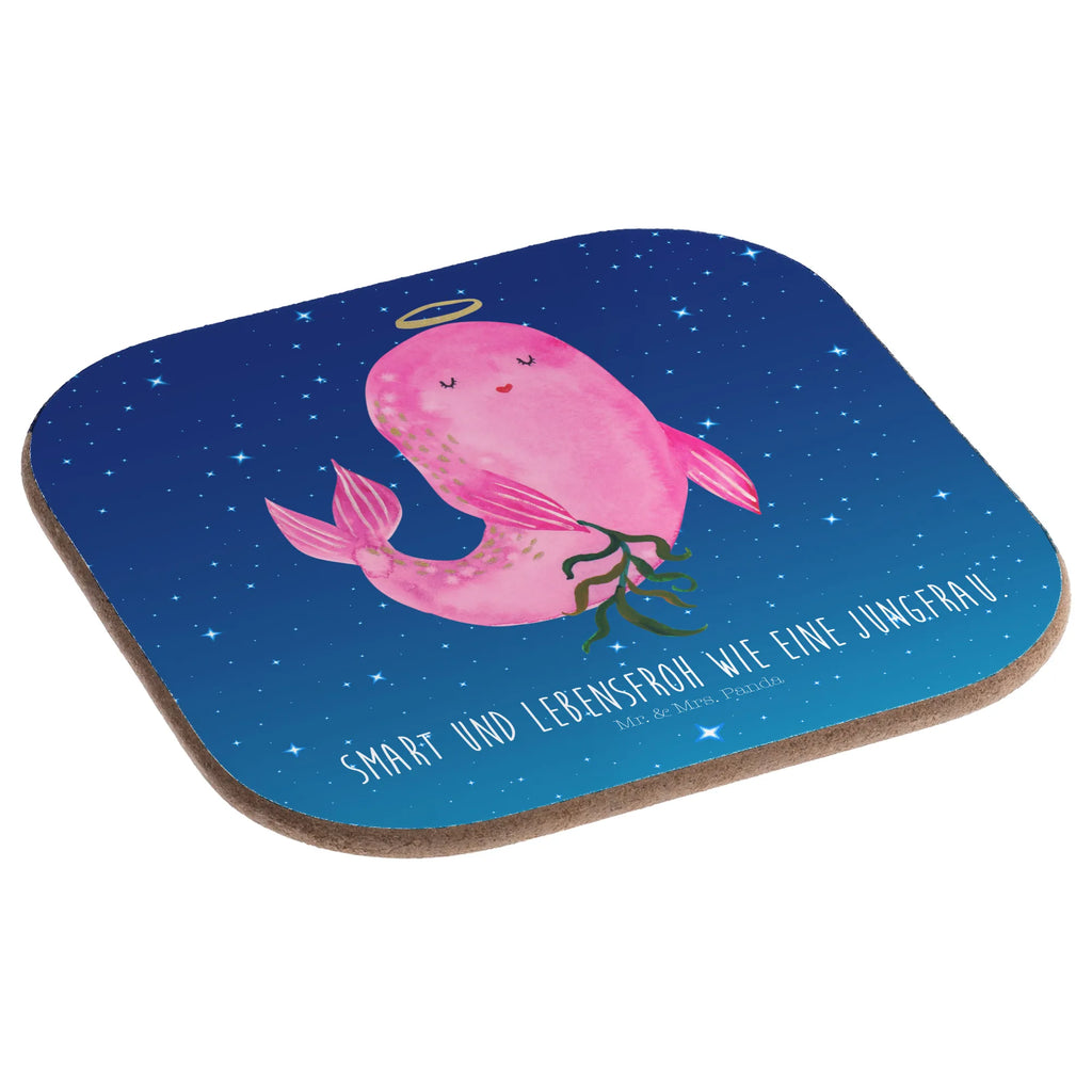 Square coaster Star sign Virgo party, Coasters, presents, gifts, gift, breakfast, glass coasters, constellations, birthdays, astrology, zodiac, date of birth, month of birth, gift September, mermaid, birthday September, virgin, virgin zodiac sign, birthday August, gift August