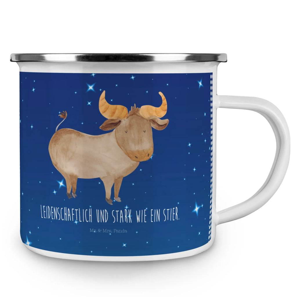 Kempingowy kubek emaliowany Znak zodiaku Byk Znak zodiaku, gwiazdozbiór, horoskop, astrologia, ascendent