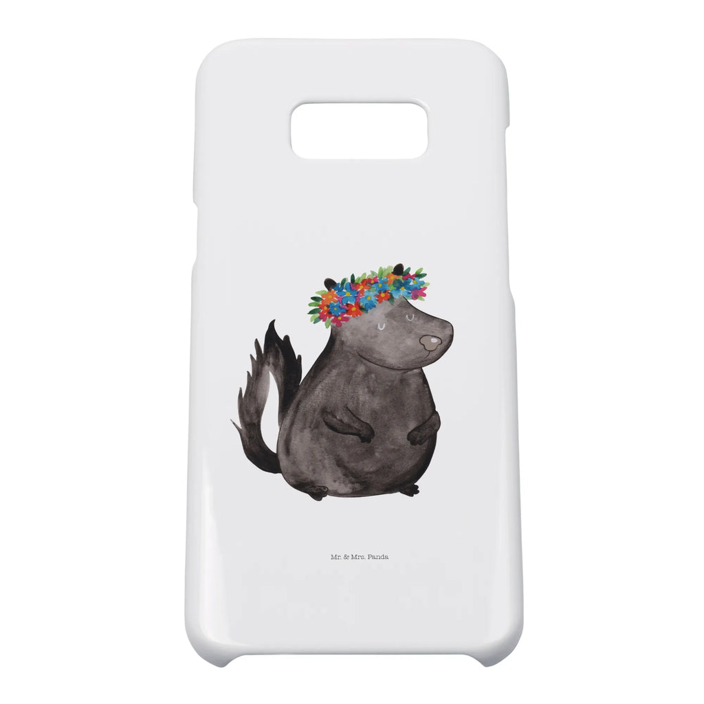 Handyhülle Stinktier Mädchen Cover, Hülle, Handy Case, Iphone 10, Handycover, Handyhülle, Iphone X, Handy, Stinktier, Skunk, Stinker, Namaste, Wildtier, Yoga, Raubtier, Stinki