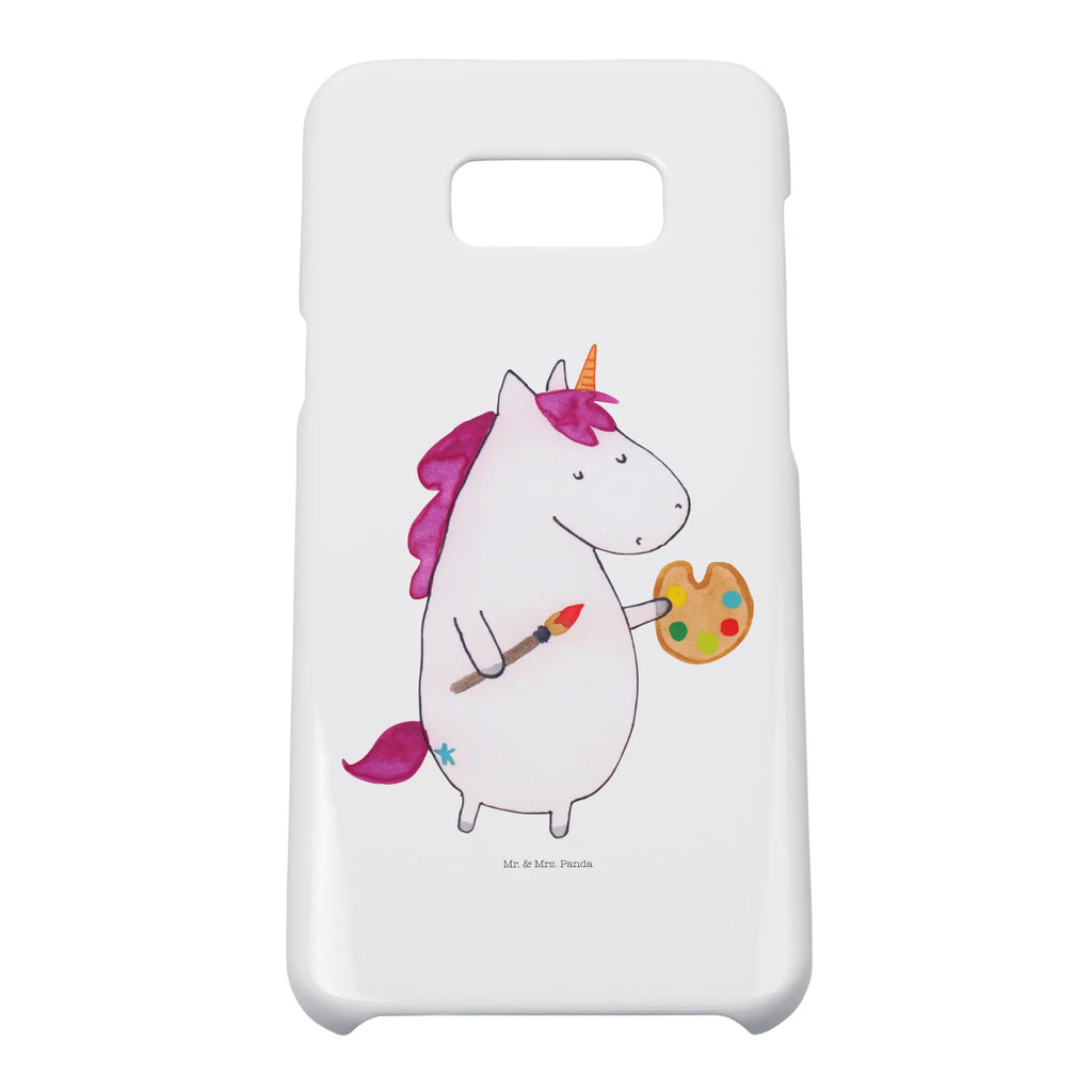 Handyhülle Einhorn Künstler Handyhülle, Hülle, Cover, Handy Case, Iphone X, Handycover, Handy, Iphone 10, Unicorn, Einhorn, Einhorn Deko, Einhörner, Maler, Englisch, Farbe, Artist, Zeichnen, Welt, Geschenk, Malen, Stift, Künstler, Pinsel