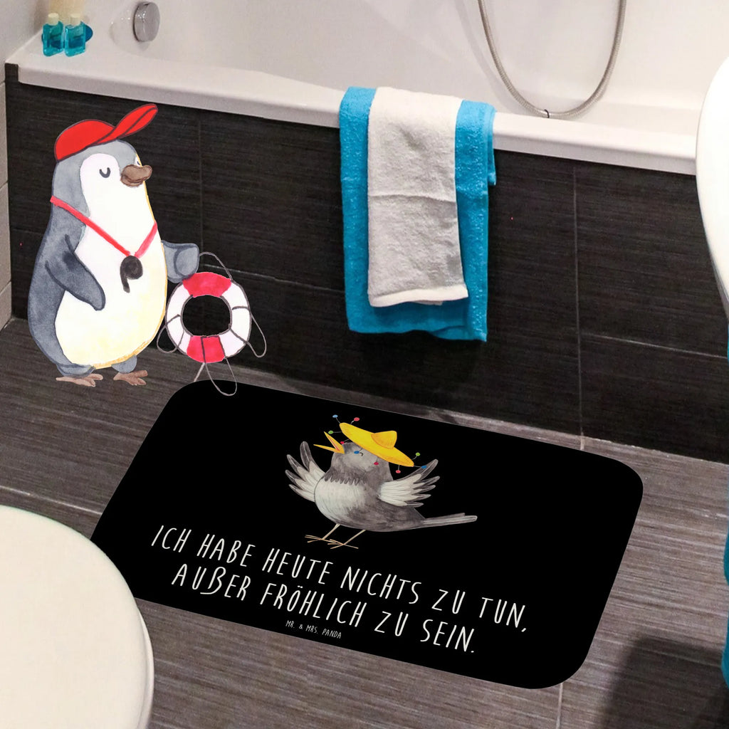 Badematte Rabe Sombrero Badmatte Waschbar, Badvorleger Für Dusche, Rutschfester Badvorleger, Badvorleger, Badvorleger Design, Badvorleger Naturmaterial, Badgarnitur, Waschbarer Badvorleger, Badvorleger Antirutsch, Badematte, Badvorleger Klein, Badvorleger Gemustert, Badvorleger Modern, Badvorleger Groß, Badezimmerteppich, Badteppich, Badvorleger Für Gäste-WC, Badvorleger Vintage, Badematte Rutschfest, Badematten Set, Runder Badvorleger, Badvorleger Nachhaltig, Badvorleger Schwarz, Weicher Badvorleger, Duschvorleger, Saugfähiger Badvorleger, Badezimmer Matte, Badvorleger Weiß, Badläufer, Badvorleger Klassisch, Rechteckiger Badvorleger, Badvorleger Mikrofaser, Teppich Fürs Bad, Badvorleger Baumwolle, Badvorleger Für Badewanne, Bad Fußmatte, Weiche Badezimmermatte, Badvorleger Teppich, Tiermotive, Gute Laune, lustige Sprüche, Tiere, Rabe, Glück Spruch, glücklich sein, Vogel, fröhlich sein, Vögel, Spruch positiv, froh, Motivation, Elster
