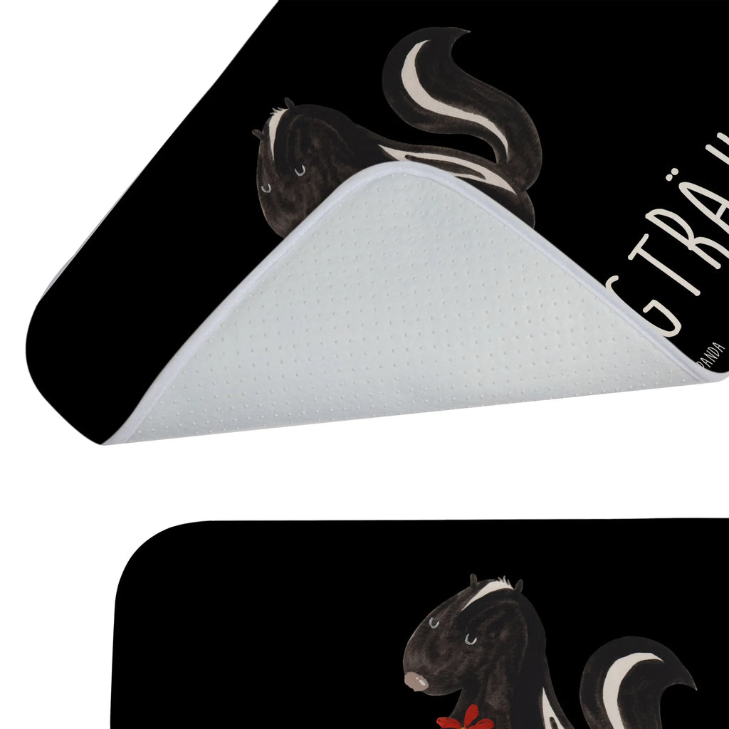 Badematte Stinktier Blume wannenvorleger, teppich für bad, badezimmervorleger, badezimmerteppiche, rutschfeste matte, duschmatten, badezimmermatten, Badezimmer Matte, badezimmer läufer, Badvorleger, badezimmermatte, Badematte, bad läufer, Badteppich, duschmatte, Teppich Fürs Bad, Duschvorleger, Bad Fußmatte, Badezimmerteppich, badmatten, fußmatte bad, Badläufer, Stinktier, Skunk, Stinki, Raubtier, Tagträumer, Dreams, Träume, Wildtier, Verträumt, Stinker