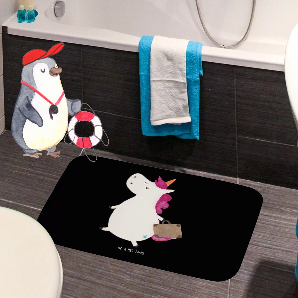 Badematte Einhorn Koffer duschmatten, Badematte, Duschvorleger, fußmatte bad, badmatten, Teppich Fürs Bad, Bad Fußmatte, duschmatte, badezimmervorleger, Badteppich, badezimmerteppiche, badezimmermatten, rutschfeste matte, Badezimmer Matte, Badläufer, wannenvorleger, Badvorleger, badezimmer läufer, teppich für bad, Badezimmerteppich, badezimmermatte, bad läufer, Unicorn, Einhorn, Einhorn Deko, Einhörner, Albern, Witzig, Abenteuer, Lustig, Reise, Erwachsen, Koffer, Verreisen, Gepäck, Kind, Spaß