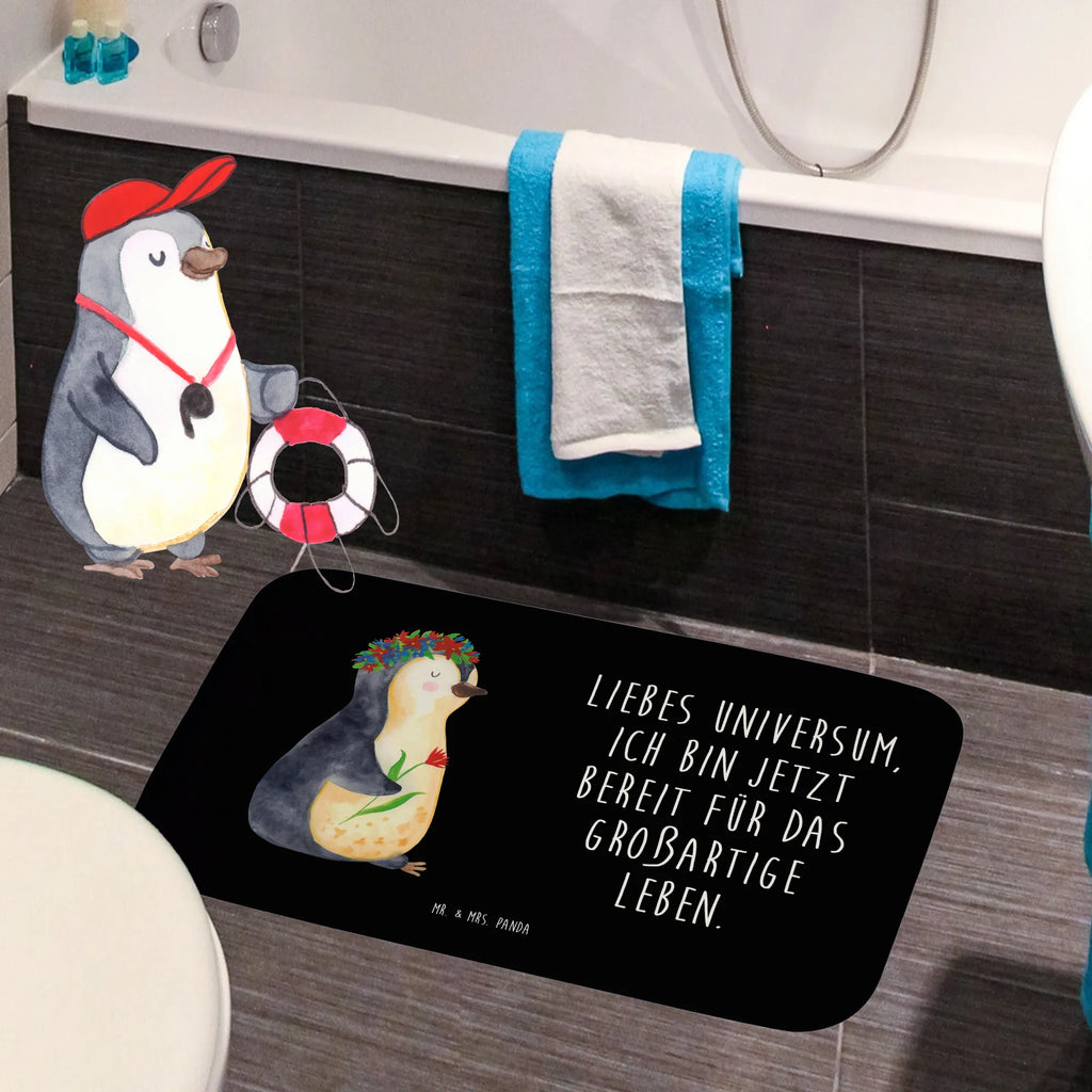 Bath mat Penguin Flower Duschvorleger, badezimmer läufer, bad läufer, Bad Fußmatte, Badematte, teppich für bad, Badezimmer Matte, Badteppich, rutschfeste matte, badezimmermatte, fußmatte bad, duschmatte, Badläufer, duschmatten, wannenvorleger, badezimmermatten, badmatten, badezimmervorleger, badezimmerteppiche, Badezimmerteppich, Teppich Fürs Bad, Badvorleger, Pinguin, Ziele, Lebensziele, Pinguine, Leben, Universum, Motivation, Wünsche, Lebenslust, Blumenkranz, Liebeskummer, Geschenkidee