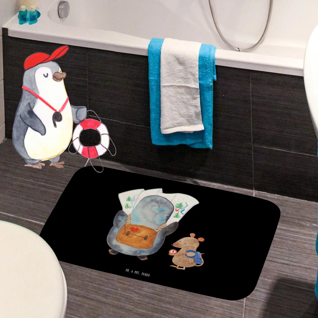 Bath mat Penguin & Mouse Hiker Duschvorleger, duschmatte, badezimmerteppiche, Badläufer, Badematte, duschmatten, rutschfeste matte, Teppich Fürs Bad, Badezimmer Matte, fußmatte bad, badezimmervorleger, badmatten, Badteppich, Badvorleger, wannenvorleger, bad läufer, Bad Fußmatte, badezimmermatte, Badezimmerteppich, badezimmer läufer, teppich für bad, badezimmermatten, Pinguin, Pinguine, Abenteurer, Roadtrip, Wanderlust, Abenteuer, Ausflug, Wandern