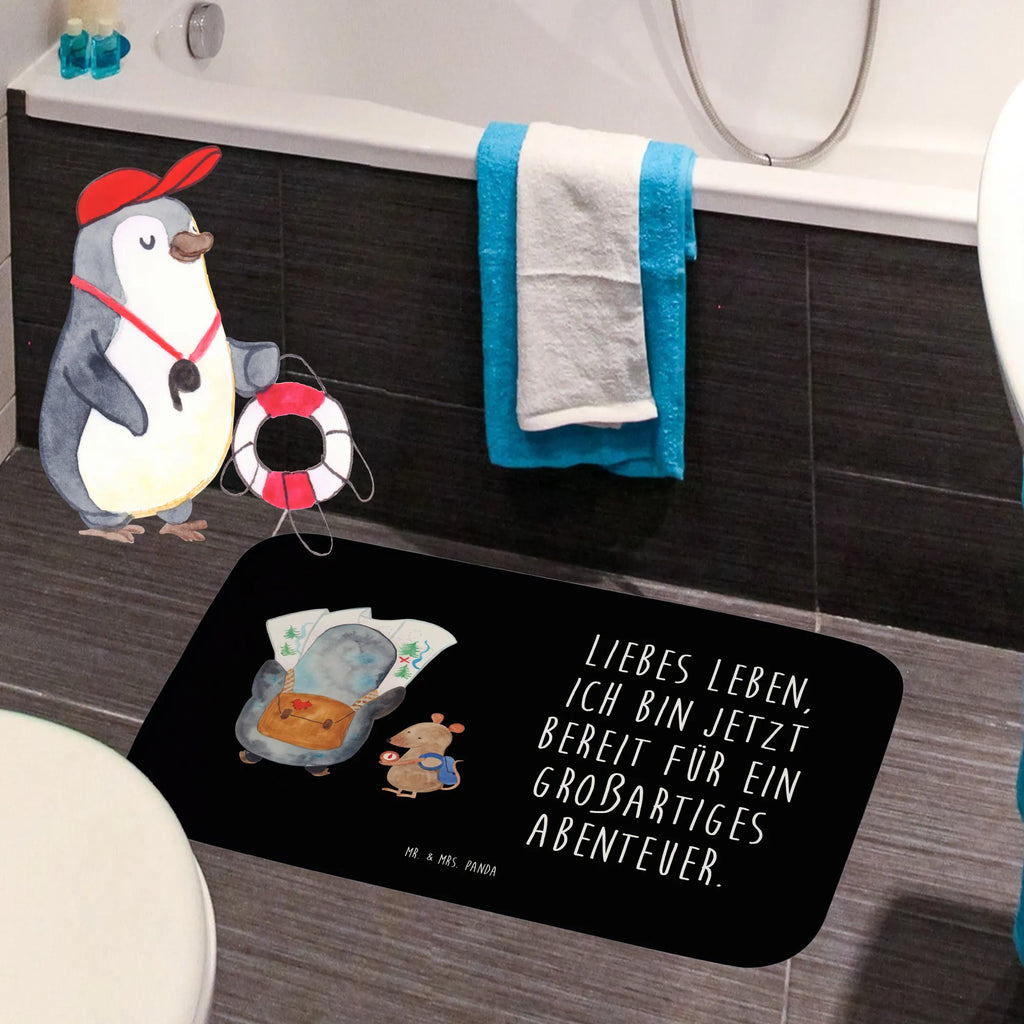 Bath mat Penguin & Mouse Hiker Duschvorleger, duschmatte, badezimmerteppiche, Badläufer, Badematte, duschmatten, rutschfeste matte, Teppich Fürs Bad, Badezimmer Matte, fußmatte bad, badezimmervorleger, badmatten, Badteppich, Badvorleger, wannenvorleger, bad läufer, Bad Fußmatte, badezimmermatte, Badezimmerteppich, badezimmer läufer, teppich für bad, badezimmermatten, Pinguin, Pinguine, Abenteurer, Roadtrip, Wanderlust, Abenteuer, Ausflug, Wandern