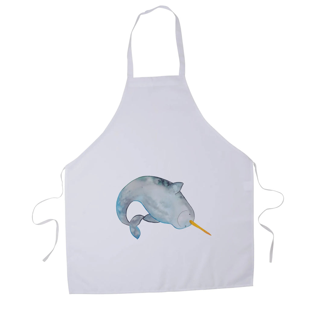 Apron Narwhal Cooking, kitchen apron, baking, baking apron, cooking apron, apron, grill apron, Seafood, aquatic animals, ocean, sea, fish, shells, corals, reef, whale, narwhal, sea urchin, lobster, platypus, turtle, manatee, crocodile, orca, shrimp, gifts for seafood lovers, water world, underwater animals, underwater world, vacation, deep sea, seafood fans, gift ideas, seafood decoration, seafood posters, Narwhal, cleaning, bachelorette, cleaning up, housewife, nursery