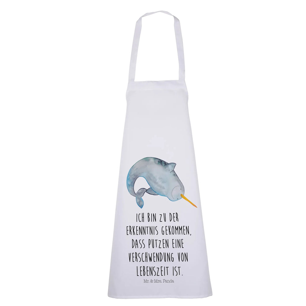 Apron Narwhal Cooking, kitchen apron, baking, baking apron, cooking apron, apron, grill apron, Seafood, aquatic animals, ocean, sea, fish, shells, corals, reef, whale, narwhal, sea urchin, lobster, platypus, turtle, manatee, crocodile, orca, shrimp, gifts for seafood lovers, water world, underwater animals, underwater world, vacation, deep sea, seafood fans, gift ideas, seafood decoration, seafood posters, Narwhal, cleaning, bachelorette, cleaning up, housewife, nursery