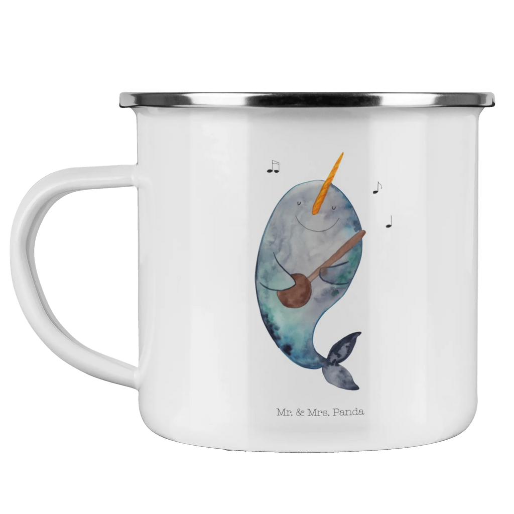 Camping Emaille Tasse Narwal Gitarre Campingtasse, blechbecher, Teebecher, Tasse Emaille, Emaille Tasse, Campingbecher, Teetasse, wanderbecher, Reisebecher, Kaffeetasse, wandertasse, Pott, Tasse, becher emaille, Metalltasse, reisetasse, Becher, Emailletasse, Emaille Becher, Trinkbecher, emaillebecher, metallbecher, Blechtasse, Kaffeebecher, Meerestiere, Urlaub, Meer, Problemlösung, Wal, Narwal, Tanzen, Gitarre, Frust, Probleme, Gespräche