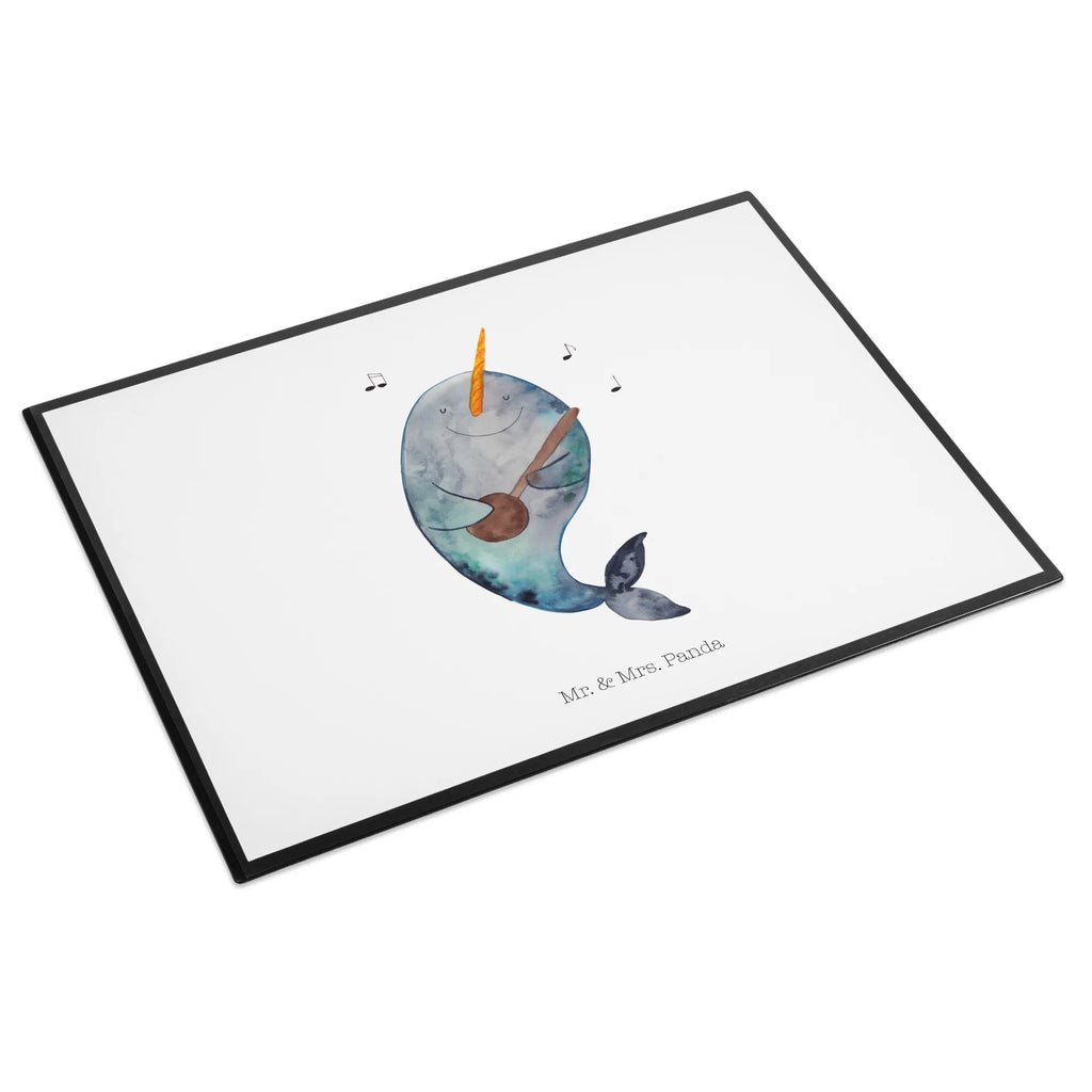 Podkładka na biurko narwal Gitara Bürobedarf, Schreibtischauflage, Schreibtisch Unterlagen, Schreibunterlage, Büroartikel, Schreibtischunterlage Groß, Schreibwaren, Meerestiere, Meer, Urlaub, Tanzen, Probleme, Wal, Gespräche, Narwal, Problemlösung, Gitarre, Frust