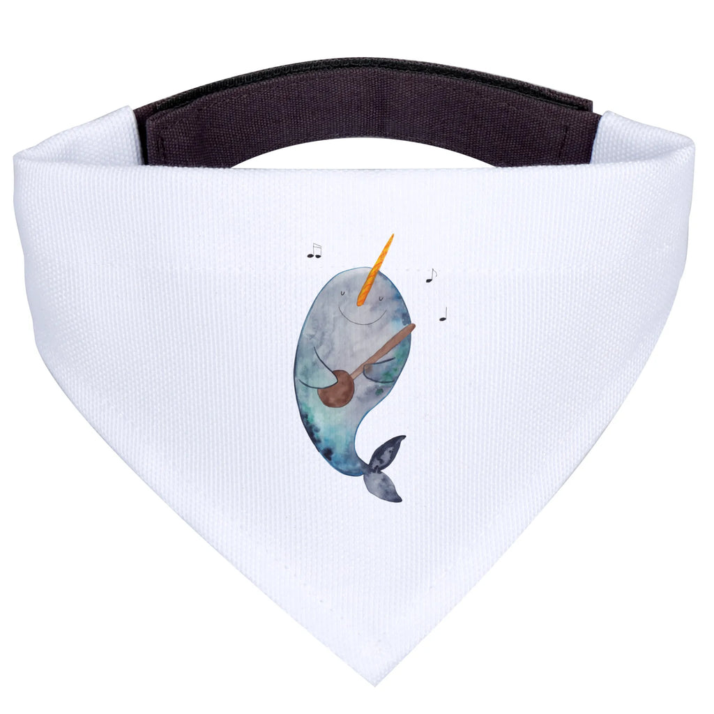 Chusta na szyję dla psa L narwal Gitara Hundehalstuch, Tuch, Mittelgroße Hunde, Halstuch, Hunde, Mittel, Meer, Meerestiere, Urlaub, Narwal, Probleme, Problemlösung, Tanzen, Gitarre, Frust, Wal, Gespräche