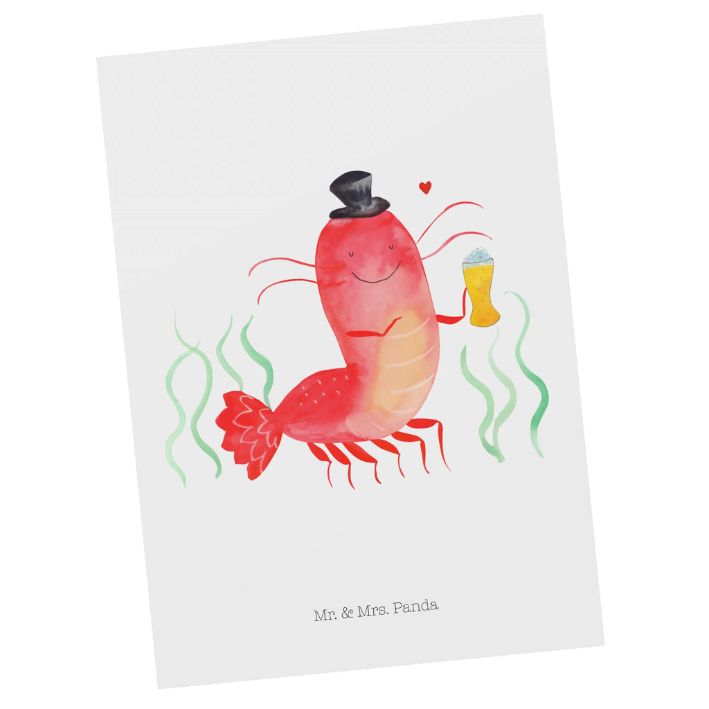 Postcard lobster Wheat Ansichtskarten, Designkarte, bildkarte, spruchkarte, Grußkarte, Ansichtskarte, Kunstkarten, kunstkarte, Motivkarte, Postkarten, Fotokarte, einzelkarte, Postkarte, Urlaub, Meerestiere, Meer, Kneipe, Kochen, Junggeselle, Gasthaus, Junggesellin, Männerhaushalt, Bier, Garnele, Bierliebhaber, Wirtschaft, Garnelen