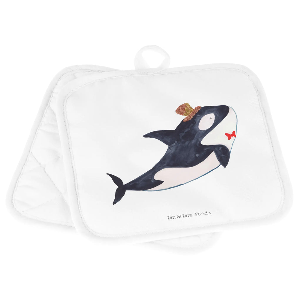 2er Set Topflappen  Orca Zylinder Topflappen 2er Set, Topfuntersetzer, Topflappen, topfhalter, Topfhandschuhe, 2er Set Topflappen, Topflappen Set, Topflappenset, Meerestiere, Urlaub, Meer, Geburtstag, Glückwunsch, Narwal, Orca, Fest, Glitzer, Glitter, Feier, Konfetti, Fete