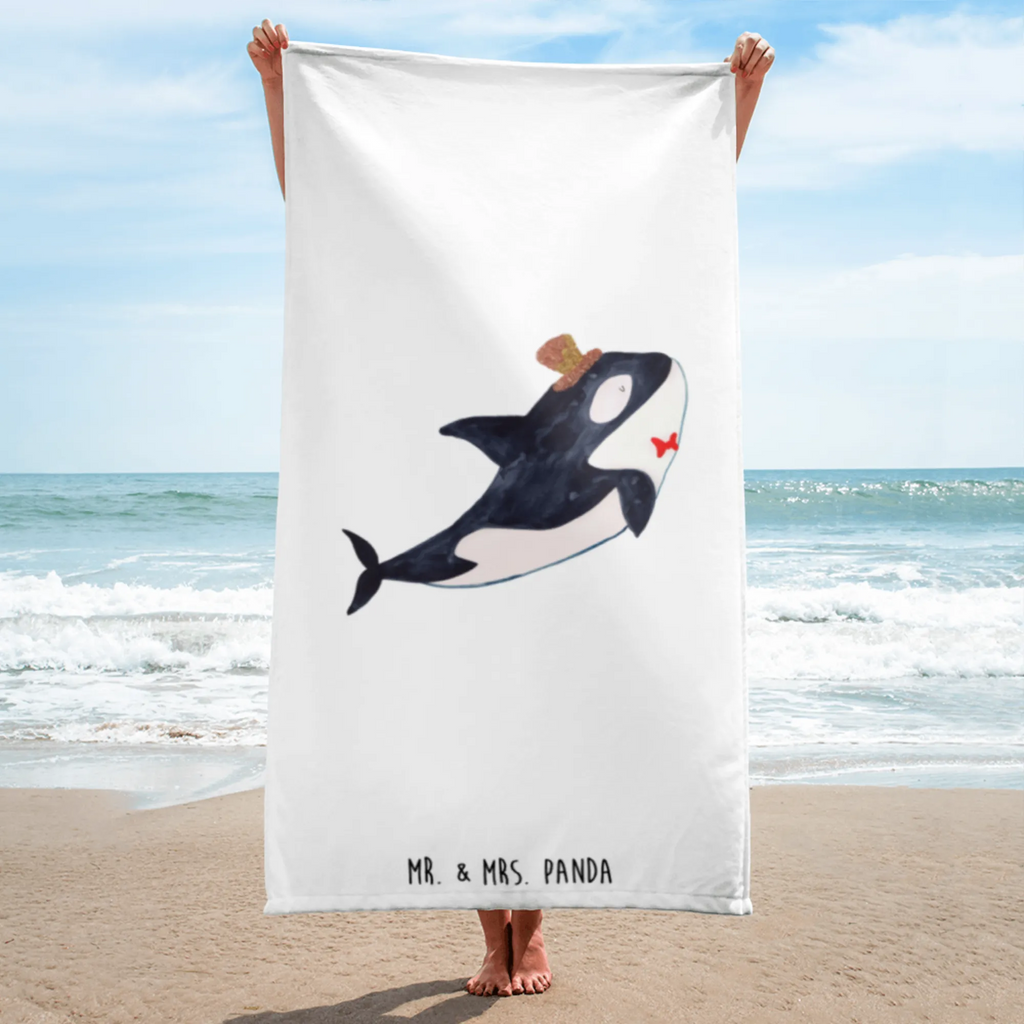 XL bath towel orca cylinder large beach towel, spa towel, extra large swim towel, oversized towel, luxury bath sheet, XL bath towel, Seafood, aquatic animals, ocean, sea, fish, shells, corals, reef, whale, narwhal, sea urchin, lobster, platypus, turtle, manatee, crocodile, orca, shrimp, gifts for seafood lovers, water world, underwater animals, underwater world, vacation, deep sea, seafood fans, gift ideas, seafood decoration, seafood posters, birthday, congratulations, party, feast, glitter, confetti, celebration
