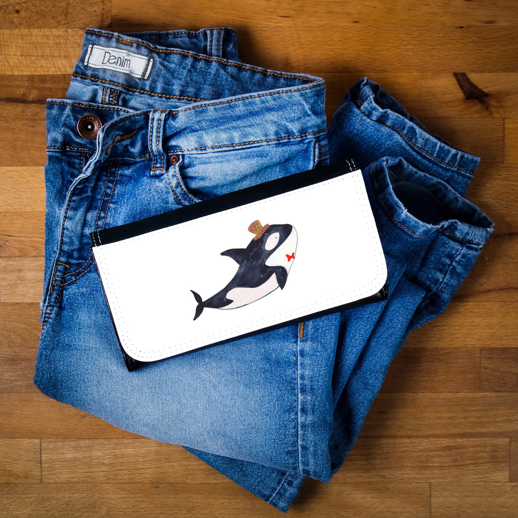 Portfel damski Orka cylinder Zwierzeta morskie, Morze, Wakacje