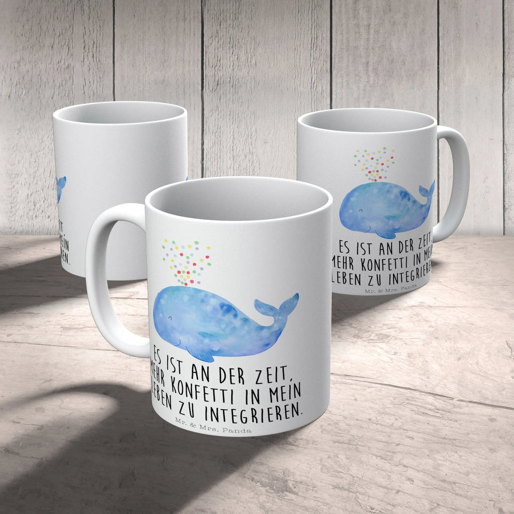 Kubek wieloryb konfetti Tasse, Kaffeetasse, Teetasse, Becher, Kaffeebecher, Teebecher, Keramiktasse, Porzellantasse, Büro Tasse, Geschenk Tasse, Tasse Sprüche, Tasse Motive, Kaffeetassen, Tasse bedrucken, Designer Tasse, Cappuccino Tassen, Schöne Teetassen, Meerestiere, Meer, Urlaub, Wal, Konfetti, Wale, Motivation, Neuanfang, Trennung, Diät, Abnehmen, Neustart, Lebensabschnitt, Geburtstag