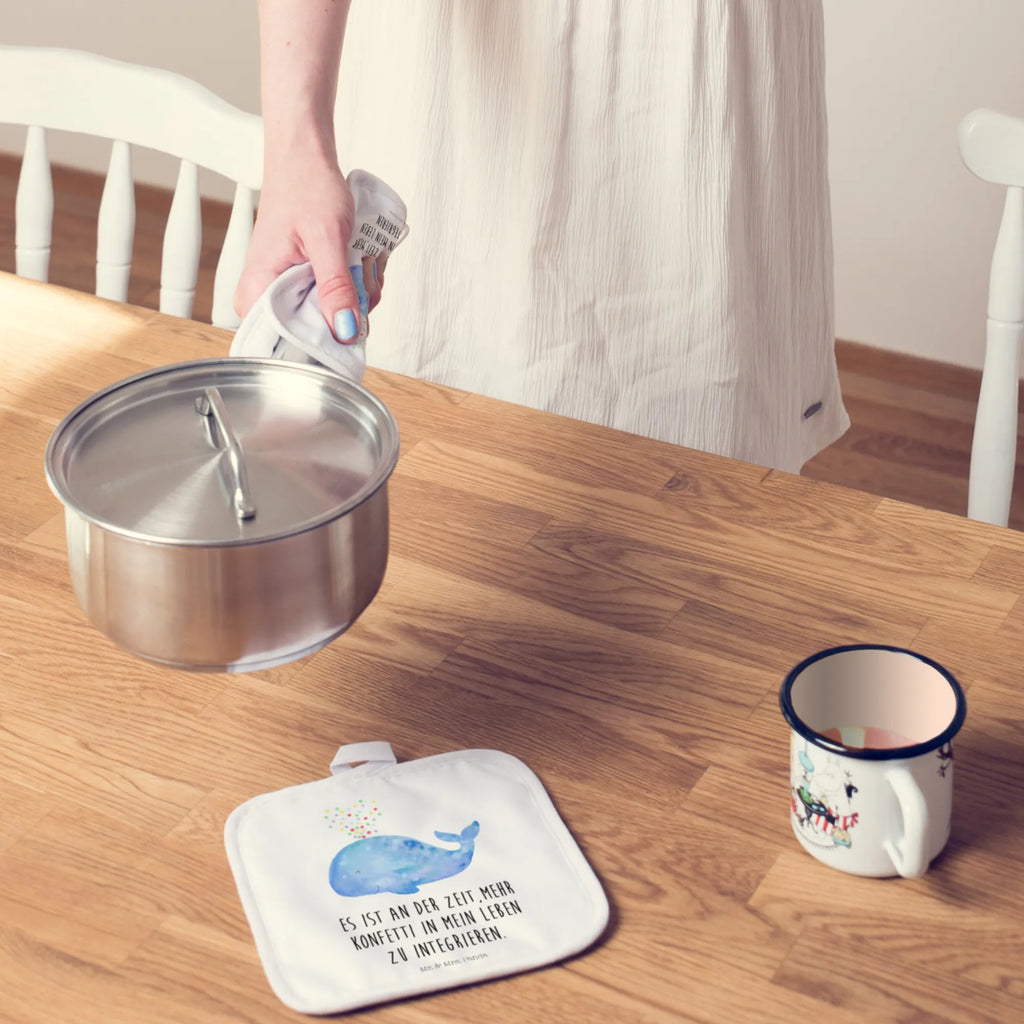 2er Set Topflappen  Wal Konfetti topfhalter, 2er Set Topflappen, Topflappen Set, Topflappenset, Topfhandschuhe, Topflappen, Topflappen 2er Set, Topfuntersetzer, Meerestiere, Urlaub, Meer, Geburtstag, Wale, Neuanfang, Neustart, Lebensabschnitt, Diät, Konfetti, Trennung, Motivation, Abnehmen, Wal