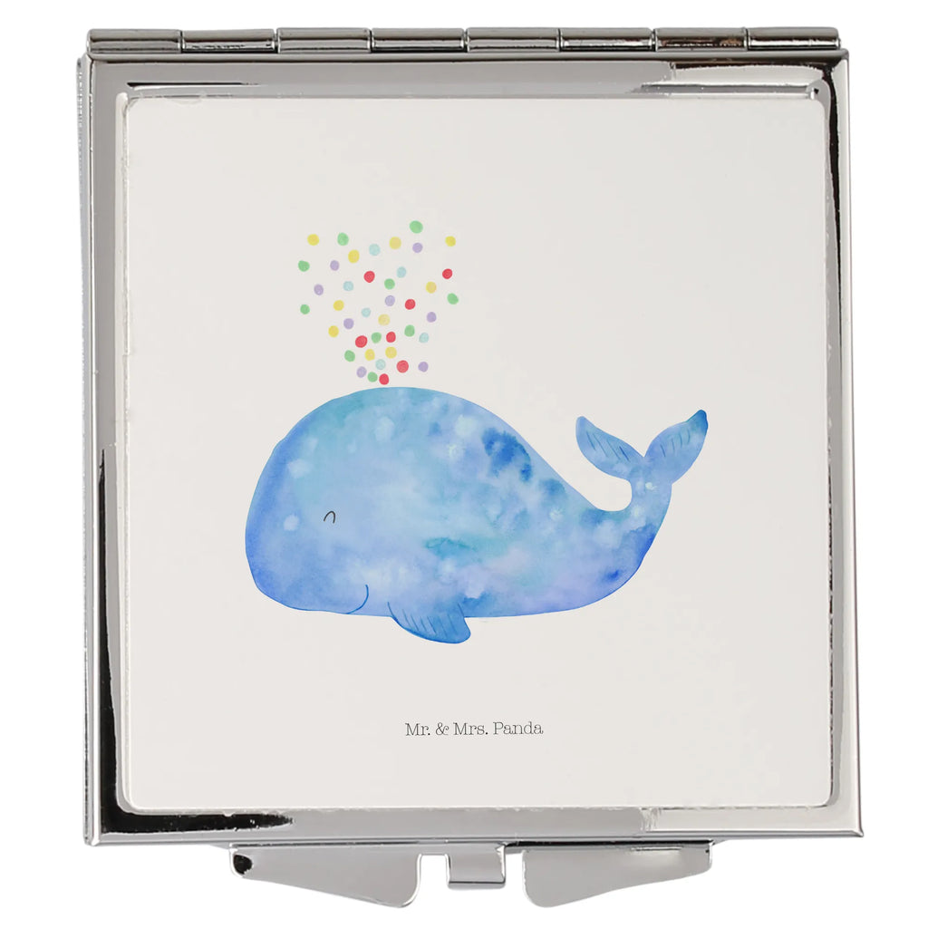 Handbag mirror whale confetti make up, square, handbag, mirror, silver, make-up mirror, Seafood, aquatic animals, ocean, sea, fish, shells, corals, reef, whale, narwhal, sea urchin, lobster, platypus, turtle, manatee, crocodile, orca, shrimp, gifts for seafood lovers, water world, underwater animals, underwater world, vacation, deep sea, seafood fans, gift ideas, seafood decoration, seafood posters, new beginning, confetti, diet, separation, period of life, Whale, birthday, losing weight, motivation, whales, new start