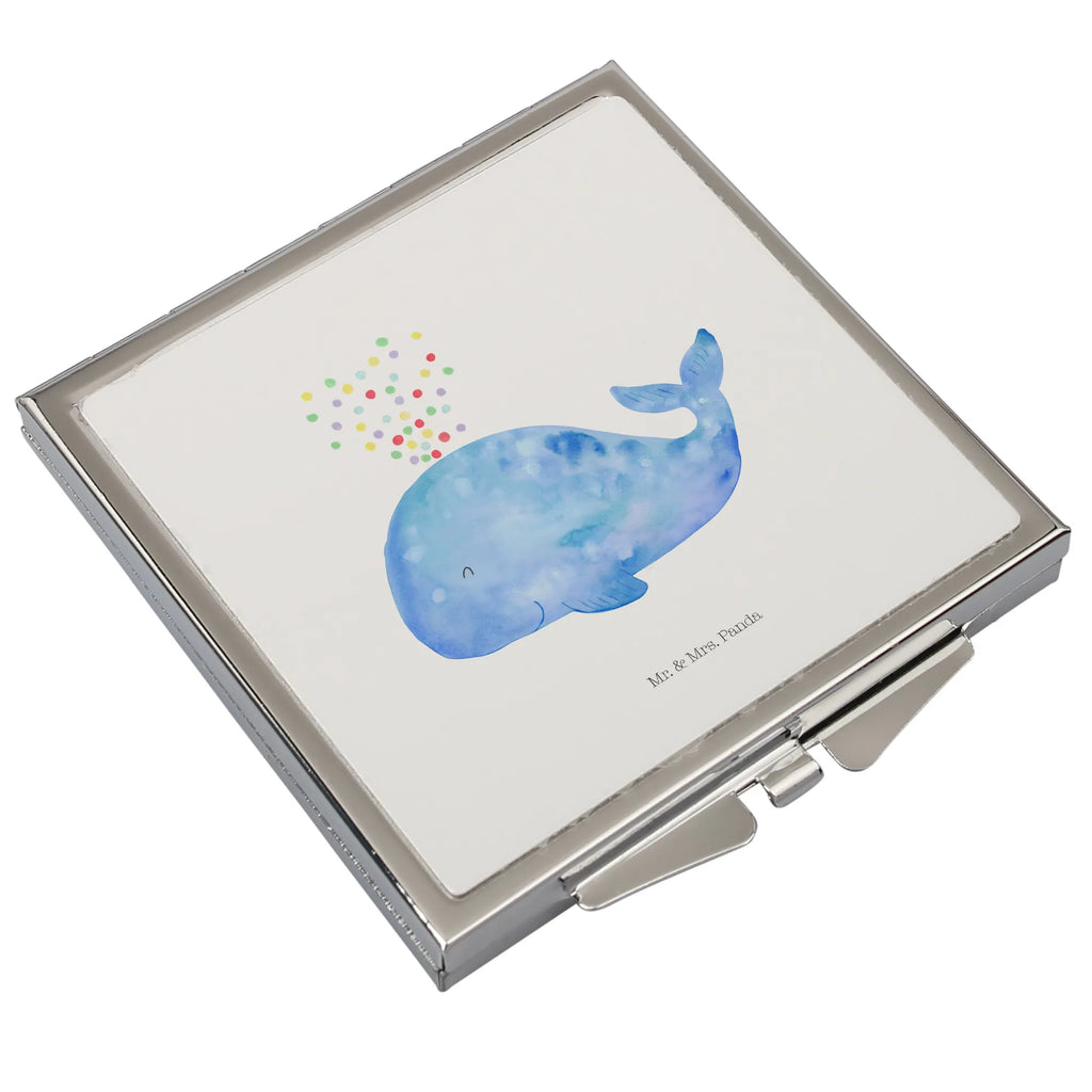 Handbag mirror whale confetti make up, square, handbag, mirror, silver, make-up mirror, Seafood, aquatic animals, ocean, sea, fish, shells, corals, reef, whale, narwhal, sea urchin, lobster, platypus, turtle, manatee, crocodile, orca, shrimp, gifts for seafood lovers, water world, underwater animals, underwater world, vacation, deep sea, seafood fans, gift ideas, seafood decoration, seafood posters, new beginning, confetti, diet, separation, period of life, Whale, birthday, losing weight, motivation, whales, new start
