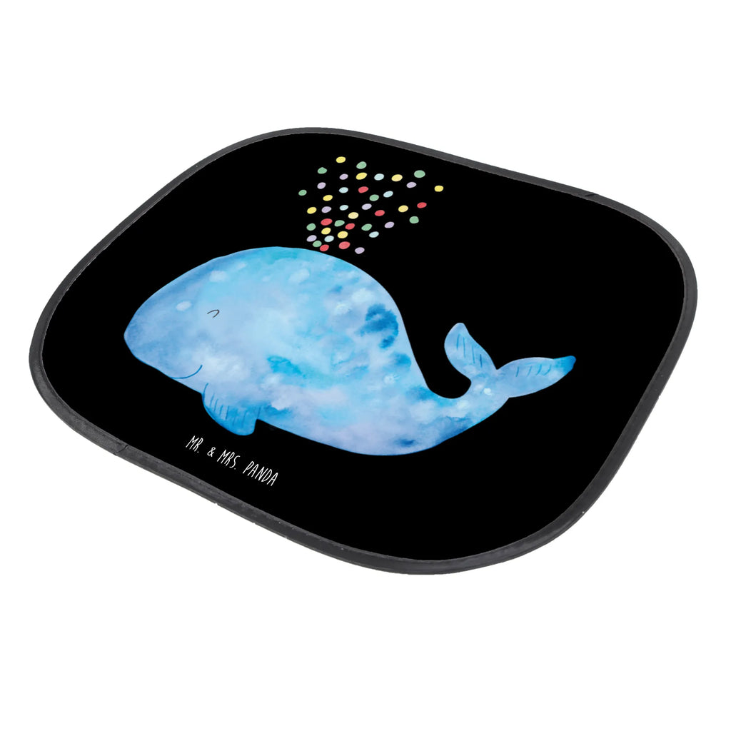 Osłona przeciwsłoneczna do samochodu wieloryb konfetti Zwierzeta morskie, Morze, Wakacje