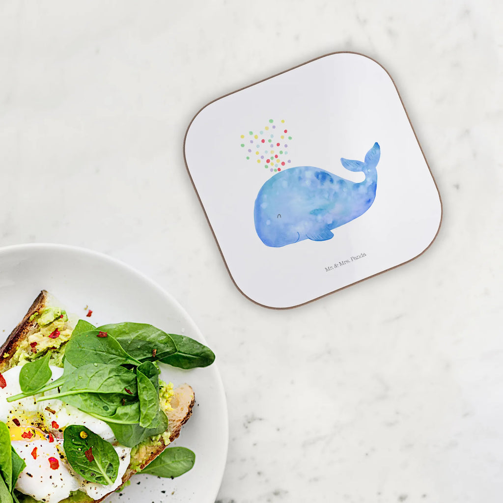 Square coaster whale confetti Glasuntersetzer, Bierdeckel, Untersetzer, Untersetzer für Gläser, Holzuntersetzer, Korkuntersetzer, Getränkeuntersetzer, Untersetzer Holz, Untersetzer aus Holz, Untersetzer Gläser, Untersetzer Design, Tassen Untersetzer, Meerestiere, Meer, Urlaub, Konfetti, Wal, Wale, Neuanfang, Neustart, Lebensabschnitt, Abnehmen, Trennung, Diät, Motivation, Geburtstag