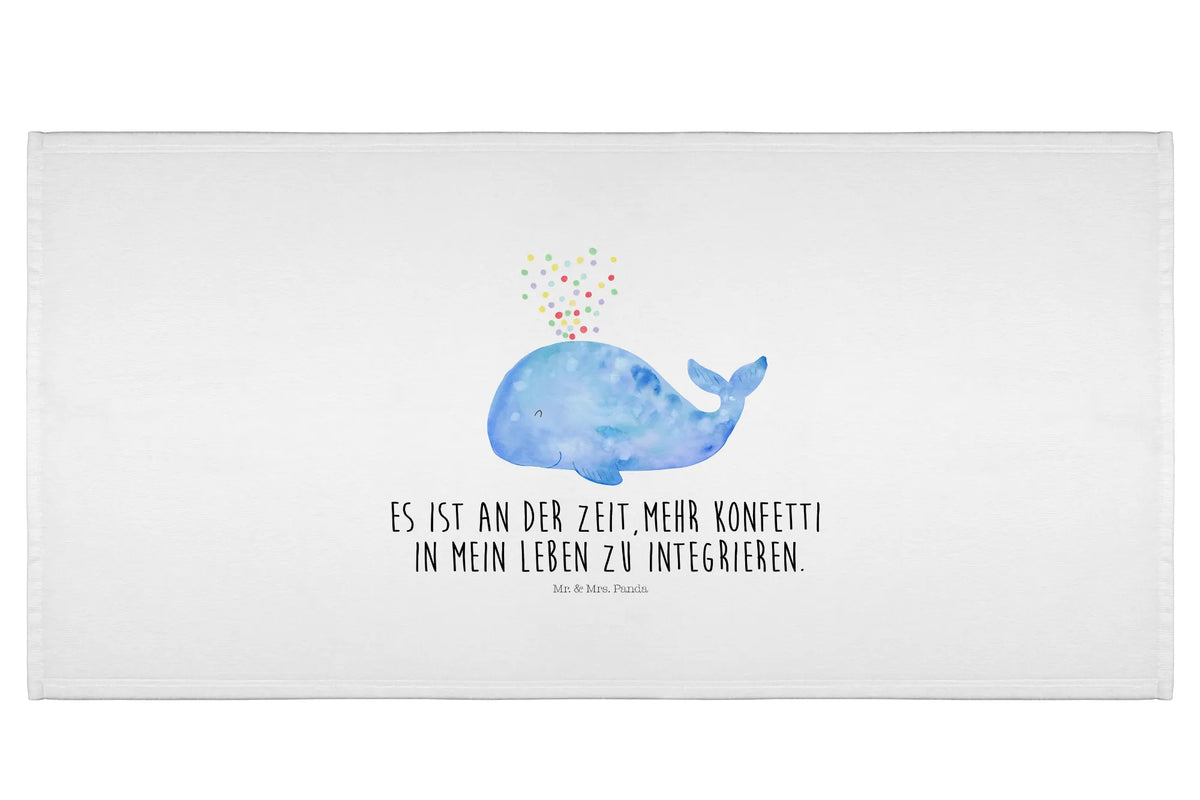 Hand towel whale confetti underwater world, underwater animals, water world, gifts for seafood lovers, shrimp, gift ideas, crocodile, manatee, vacation, seafood posters, platypus, lobster, sea urchin, Seafood, seafood fans, aquatic animals, narwhal, ocean, shells, whale, corals, reef, deep sea, seafood decoration, new start, confetti, new beginning, period of life, birthday, whales, diet, losing weight, separation, Whale