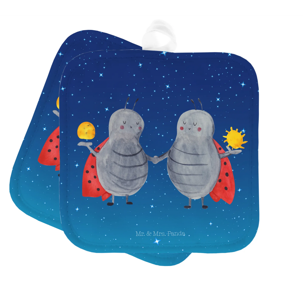 2-elementowy zestaw podkładek pod garnki znak zodiaku Bliźniak Topflappen 2er Set, Topfhandschuhe, Topflappen, Topfuntersetzer, Topflappenset, Topflappen Set, 2er Set Topflappen, topfhalter, Horoskop, Astrologie, Aszendent, Sternzeichen, Tierkreiszeichen, Geschenk Mai, Marienkäfer, Glückskäfer, Geschenk Juni, Geburtstag Mai, Zwillingsschwester, Zwilling Sternzeichen, Zwillinge, Zwillingsbruder, Zwilling Geschenk