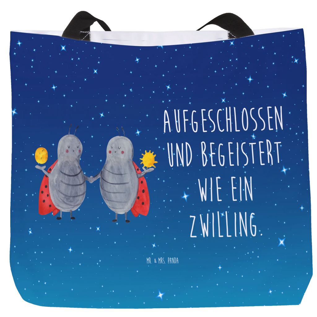 Shopper znak zodiaku Bliźniak Schultasche, XL, Schulbeutel, Freizeittasche, Ausflug, Shopper, Alltagstasche, Einkaufstasche, Tüte, Beutel, XXL Tasche, Schultertasche, Stofftasche, Einkaufsbeutel, Tragebeutel, Strandtasche, Sternzeichen, Tierkreiszeichen, Horoskop, Astrologie, Aszendent, Zwillingsbruder, Zwilling Sternzeichen, Glückskäfer, Geschenk Mai, Zwillingsschwester, Geburtstag Mai, Marienkäfer, Geschenk Juni, Zwilling Geschenk, Zwillinge