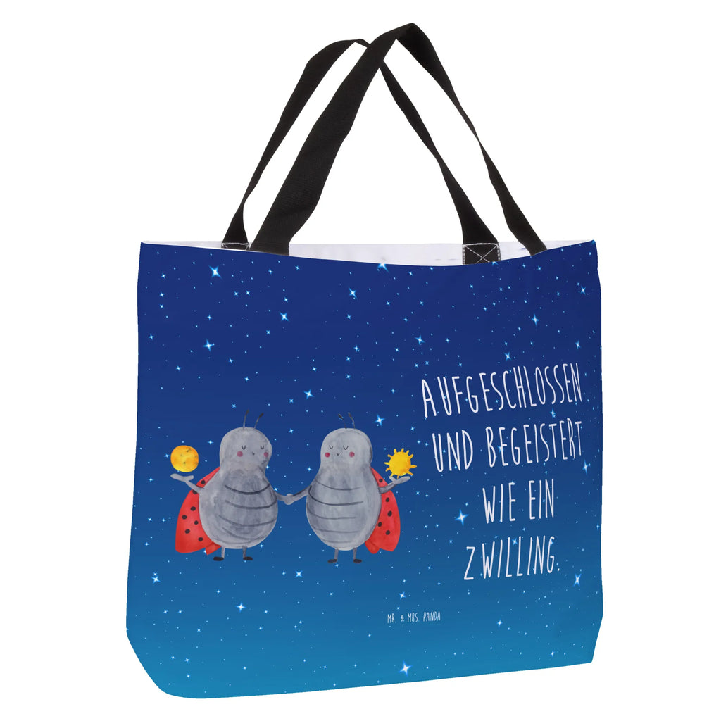 Shopper znak zodiaku Bliźniak Schultasche, XL, Schulbeutel, Freizeittasche, Ausflug, Shopper, Alltagstasche, Einkaufstasche, Tüte, Beutel, XXL Tasche, Schultertasche, Stofftasche, Einkaufsbeutel, Tragebeutel, Strandtasche, Sternzeichen, Tierkreiszeichen, Horoskop, Astrologie, Aszendent, Zwillingsbruder, Zwilling Sternzeichen, Glückskäfer, Geschenk Mai, Zwillingsschwester, Geburtstag Mai, Marienkäfer, Geschenk Juni, Zwilling Geschenk, Zwillinge