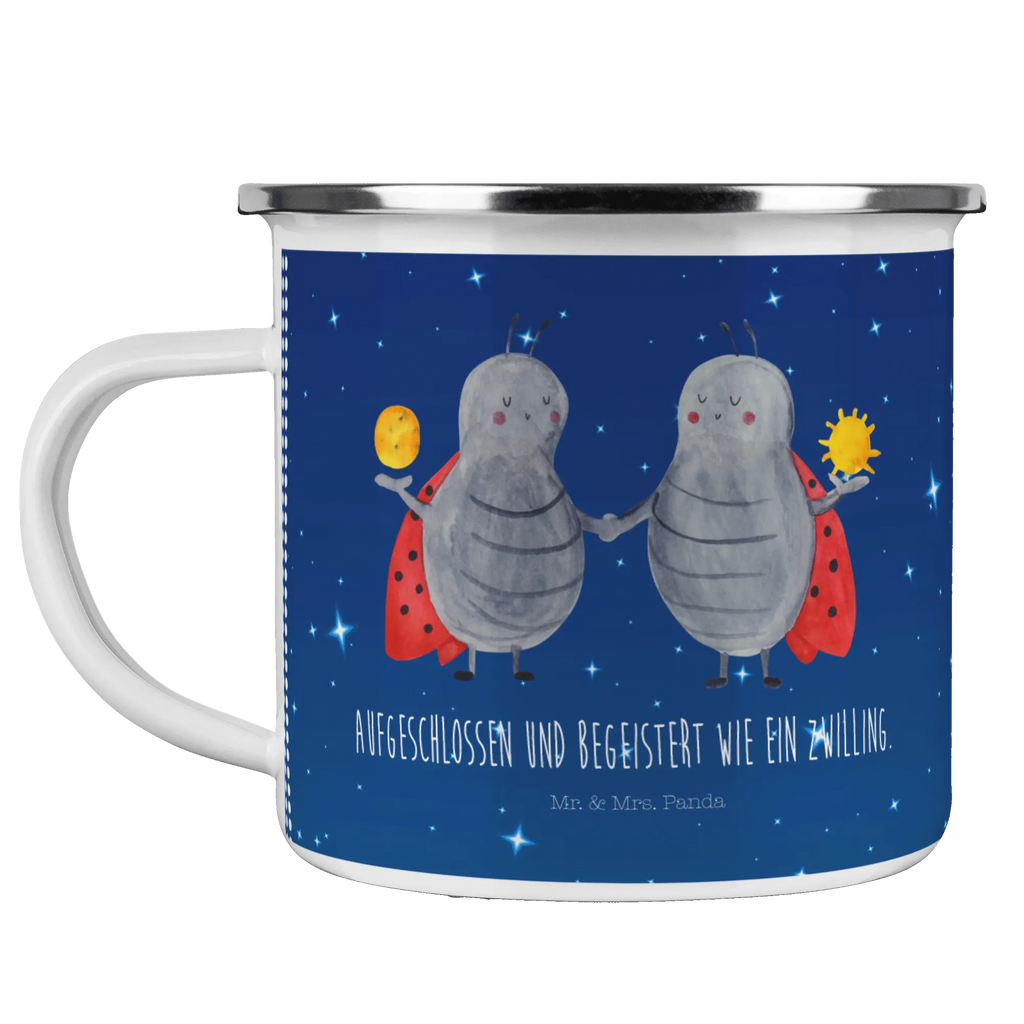 Kempingowy kubek emaliowany znak zodiaku Bliźniak Emaille Tasse, Teebecher, Becher, Emailletasse, emaillebecher, Campingtasse, Pott, Metalltasse, Emaille Becher, wanderbecher, wandertasse, reisetasse, metallbecher, Tasse Emaille, Kaffeetasse, Campingbecher, Reisebecher, Tasse, Teetasse, Blechtasse, Trinkbecher, Kaffeebecher, blechbecher, becher emaille, Horoskop, Astrologie, Aszendent, Sternzeichen, Tierkreiszeichen, Geschenk Juni, Zwilling Sternzeichen, Zwillingsbruder, Zwillinge, Geburtstag Mai, Marienkäfer, Zwillingsschwester, Glückskäfer, Geschenk Mai, Zwilling Geschenk