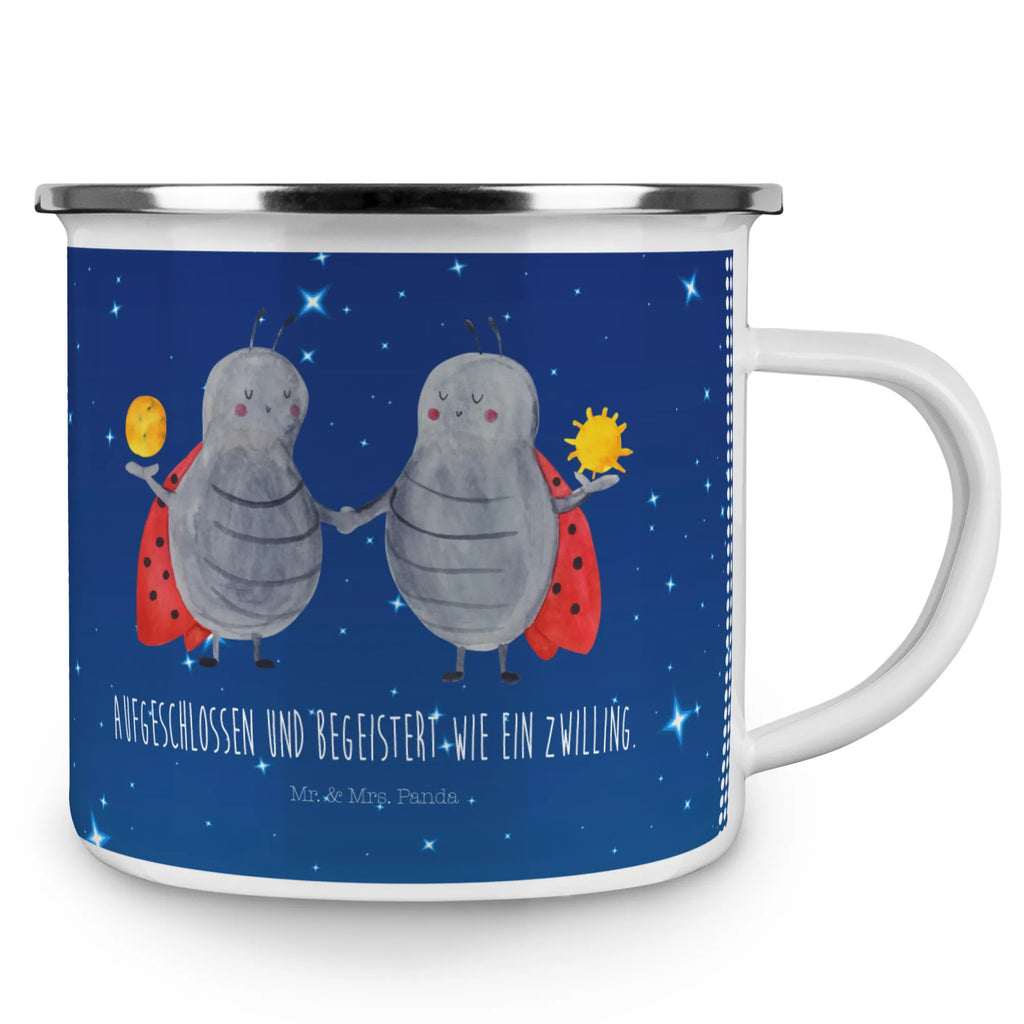 Kempingowy kubek emaliowany znak zodiaku Bliźniak Emaille Tasse, Teebecher, Becher, Emailletasse, emaillebecher, Campingtasse, Pott, Metalltasse, Emaille Becher, wanderbecher, wandertasse, reisetasse, metallbecher, Tasse Emaille, Kaffeetasse, Campingbecher, Reisebecher, Tasse, Teetasse, Blechtasse, Trinkbecher, Kaffeebecher, blechbecher, becher emaille, Horoskop, Astrologie, Aszendent, Sternzeichen, Tierkreiszeichen, Geschenk Juni, Zwilling Sternzeichen, Zwillingsbruder, Zwillinge, Geburtstag Mai, Marienkäfer, Zwillingsschwester, Glückskäfer, Geschenk Mai, Zwilling Geschenk