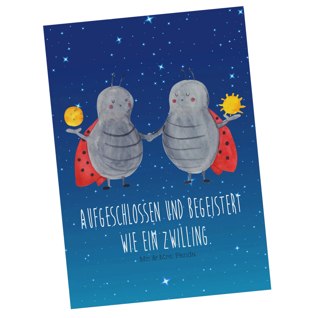 Postkarte Sternzeichen Zwilling Karte, Postkarte, Einladung, Geburtstagskarte, Dankeskarte, Ansichtskarten, Ansichtskarte, Einladung Geburtstag, Grußkarte, Geschenkkarte, Einladungskarte, Einladungskarten Geburtstag, Tierkreiszeichen, Sternzeichen, Horoskop, Astrologie, Aszendent, Glückskäfer, Zwillingsschwester, Marienkäfer, Geburtstag Mai, Geschenk Mai, Zwilling Sternzeichen, Zwilling Geschenk, Geschenk Juni, Zwillingsbruder, Zwillinge