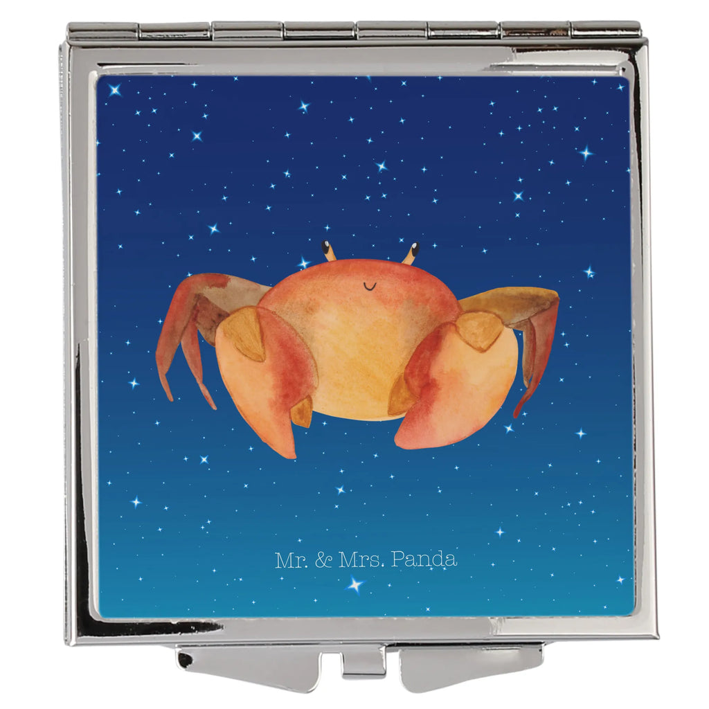 Handbag mirror Star sign Cancer make-up mirror, make up, silver, handbag, mirror, square, constellations, birthdays, astrology, zodiac, date of birth, month of birth, birthday july, present june, crab present, sea animal, birthday june, crab, present sea, crab zodiac sign, crabs, present july
