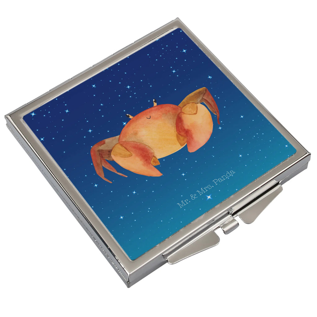 Handbag mirror Star sign Cancer make-up mirror, make up, silver, handbag, mirror, square, constellations, birthdays, astrology, zodiac, date of birth, month of birth, birthday july, present june, crab present, sea animal, birthday june, crab, present sea, crab zodiac sign, crabs, present july