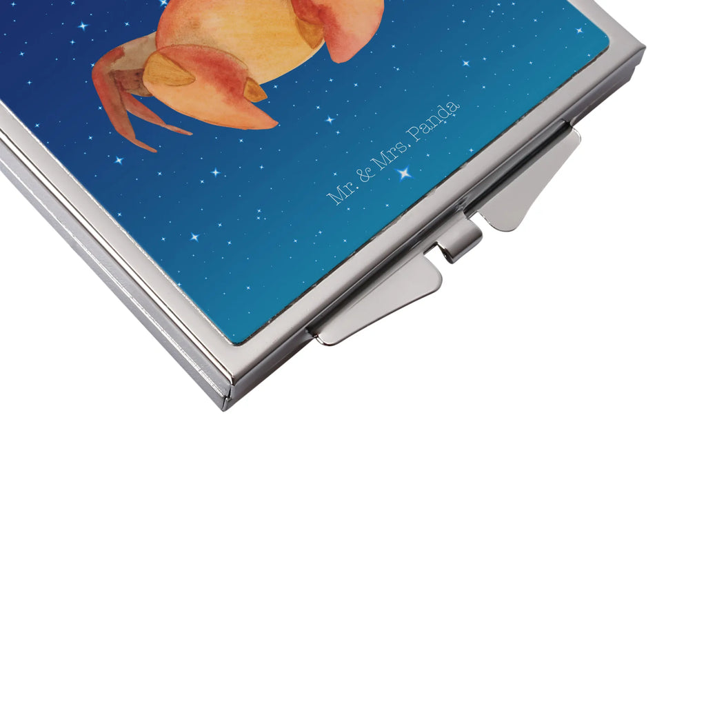 Handbag mirror Star sign Cancer make-up mirror, make up, silver, handbag, mirror, square, constellations, birthdays, astrology, zodiac, date of birth, month of birth, birthday july, present june, crab present, sea animal, birthday june, crab, present sea, crab zodiac sign, crabs, present july