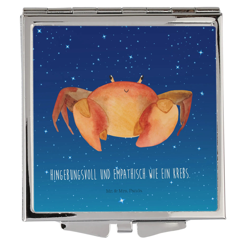 Handbag mirror Star sign Cancer make-up mirror, make up, silver, handbag, mirror, square, constellations, birthdays, astrology, zodiac, date of birth, month of birth, birthday july, present june, crab present, sea animal, birthday june, crab, present sea, crab zodiac sign, crabs, present july