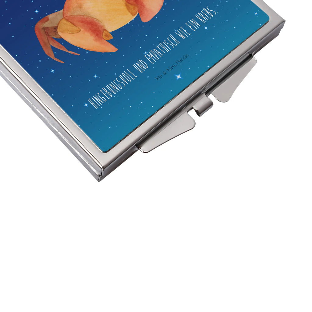 Handbag mirror Star sign Cancer make-up mirror, make up, silver, handbag, mirror, square, constellations, birthdays, astrology, zodiac, date of birth, month of birth, birthday july, present june, crab present, sea animal, birthday june, crab, present sea, crab zodiac sign, crabs, present july
