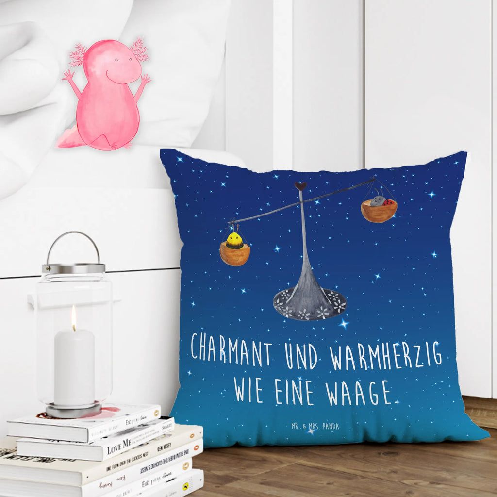 40x40 poduszka Znak zodiaku waga Znak zodiaku, gwiazdozbiór, horoskop, astrologia, ascendent