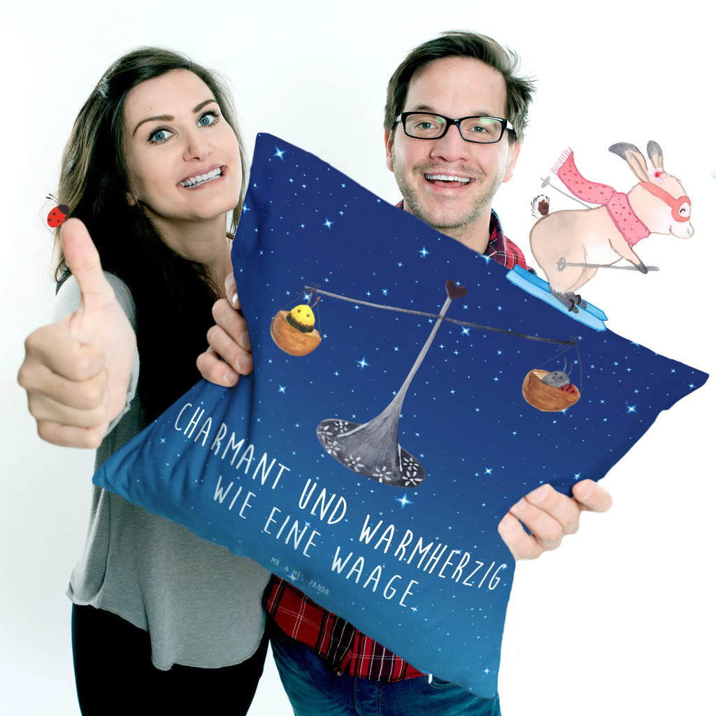 40x40 poduszka Znak zodiaku waga Znak zodiaku, gwiazdozbiór, horoskop, astrologia, ascendent