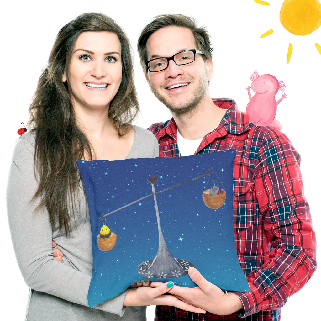 40x40 poduszka Znak zodiaku waga Znak zodiaku, gwiazdozbiór, horoskop, astrologia, ascendent