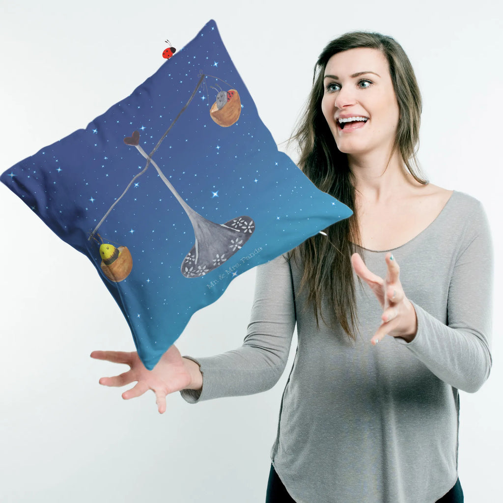 40x40 poduszka Znak zodiaku waga Znak zodiaku, gwiazdozbiór, horoskop, astrologia, ascendent