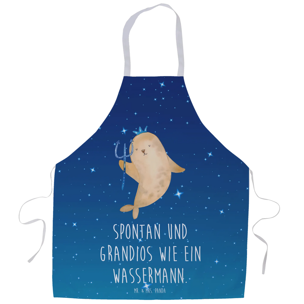 Apron Star sign Aquarius baking, baking apron, apron, kitchen apron, grill apron, cooking apron, Cooking, constellations, birthdays, astrology, zodiac, date of birth, month of birth, aquarius zodiac sign, gift february, birthday february, birthday january, gift january, nix, sea gift, aquarius gift, merman