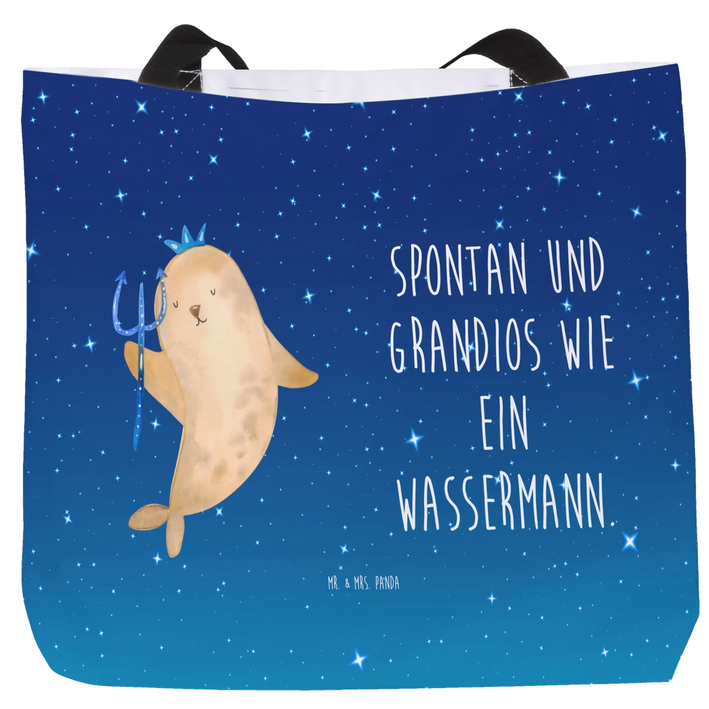 Shopper Sternzeichen Wassermann XL, Alltagstasche, Ausflug, Schultertasche, Schultasche, Einkaufstasche, Freizeittasche, Einkaufsbeutel, Stofftasche, Shopper, Tüte, Beutel, Strandtasche, XXL Tasche, Tragebeutel, Schulbeutel, Sternzeichen, Tierkreiszeichen, Horoskop, Astrologie, Aszendent, Geschenk Januar, Meermann, Geburtstag Februar, Meer Geschenk, Wassermann Sternzeichen, Geburtstag Januar, Geschenk Februar, Nix, Wassermann Geschenk