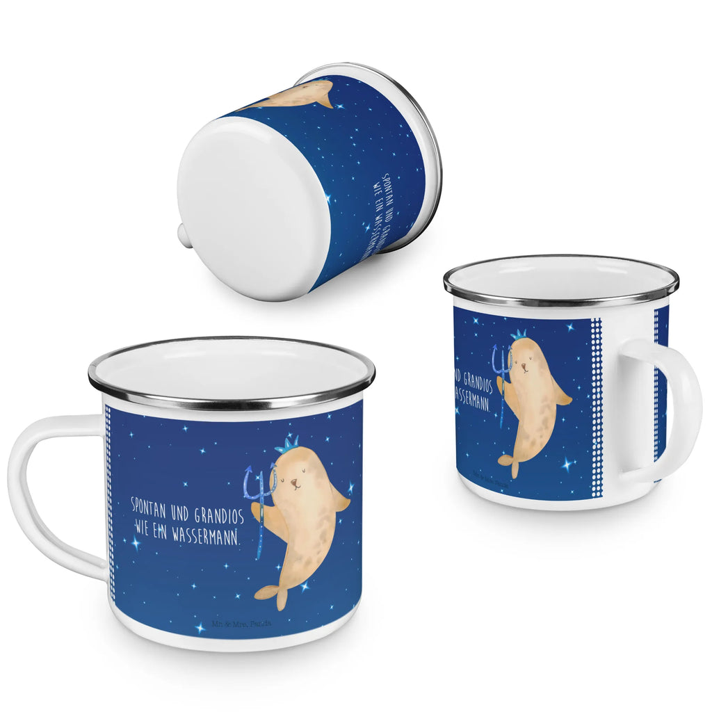Kempingowy kubek emaliowany znak zodiaku Wodnik Reisebecher, Campingbecher, Emailletasse, Blechtasse, Teebecher, Teetasse, Trinkbecher, wanderbecher, Tasse, Metalltasse, Kaffeebecher, Emaille Tasse, Kaffeetasse, Emaille Becher, metallbecher, Pott, Campingtasse, reisetasse, emaillebecher, wandertasse, blechbecher, becher emaille, Becher, Tasse Emaille, Horoskop, Astrologie, Aszendent, Sternzeichen, Tierkreiszeichen, Geburtstag Februar, Geburtstag Januar, Meermann, Wassermann Sternzeichen, Nix, Geschenk Januar, Wassermann Geschenk, Geschenk Februar, Meer Geschenk