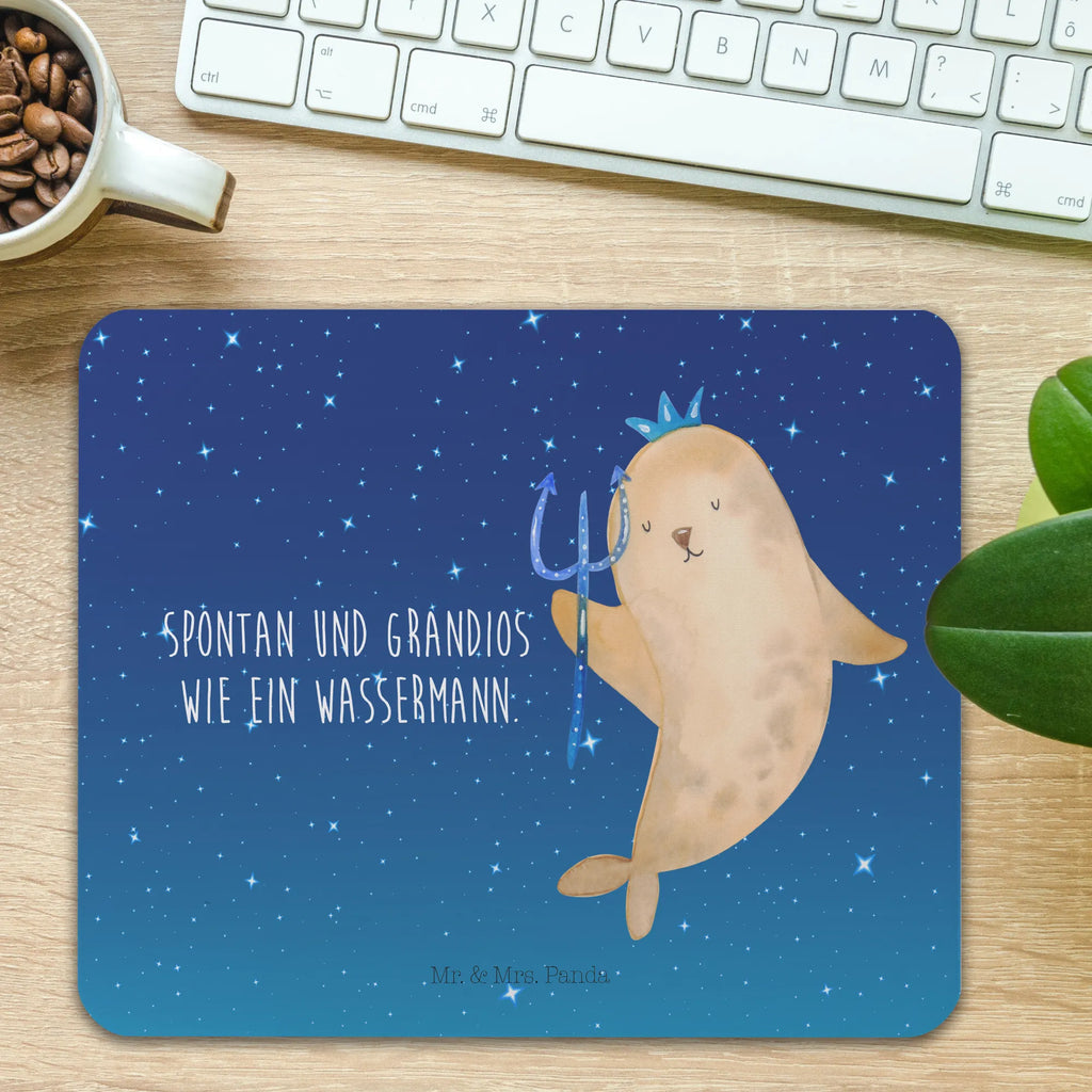 Mouse mat Star sign Aquarius Work, Student, fun, Pad, Mouse Pad, mousepad, saying, Study, PC, Print, Motif, Mouse, Office, Gift, constellations, birthdays, astrology, zodiac, date of birth, month of birth, aquarius zodiac sign, birthday january, gift february, birthday february, sea gift, aquarius gift, merman, gift january, nix