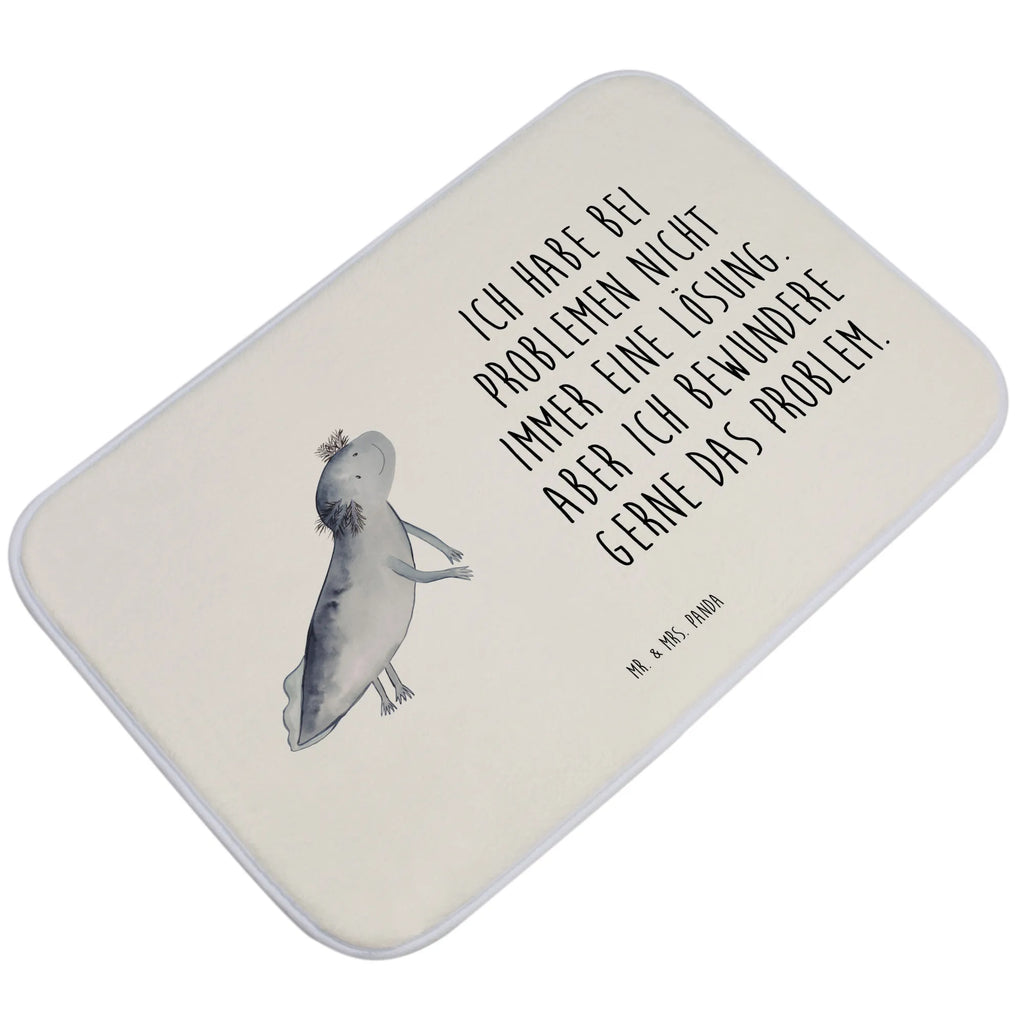 Bath mat axolotl To swim Bath rug, Shower mat, non-slip, Bath mat, Axolotl, Axelotl, marine animals, Mexican walking fish, salamander, motivation, problem, axolot, solutions, problems, tail, amphibians