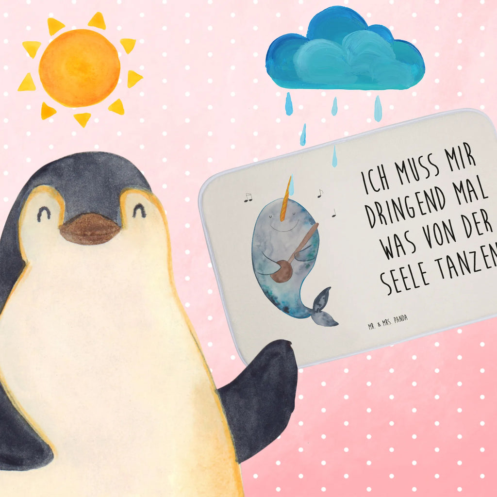 dywanik łazienkowy narwal Gitara Zwierzeta morskie, Morze, Wakacje